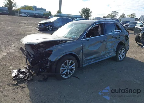 2022 Audi Q3 Premium Plus 45 Tfsi S Line Quattro Tiptronic из США, поврежденный, VIN WA1EECF3XN1088898